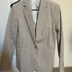 A New Day trendy striped blazer